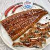 Угорь жареный с соусом унаги
