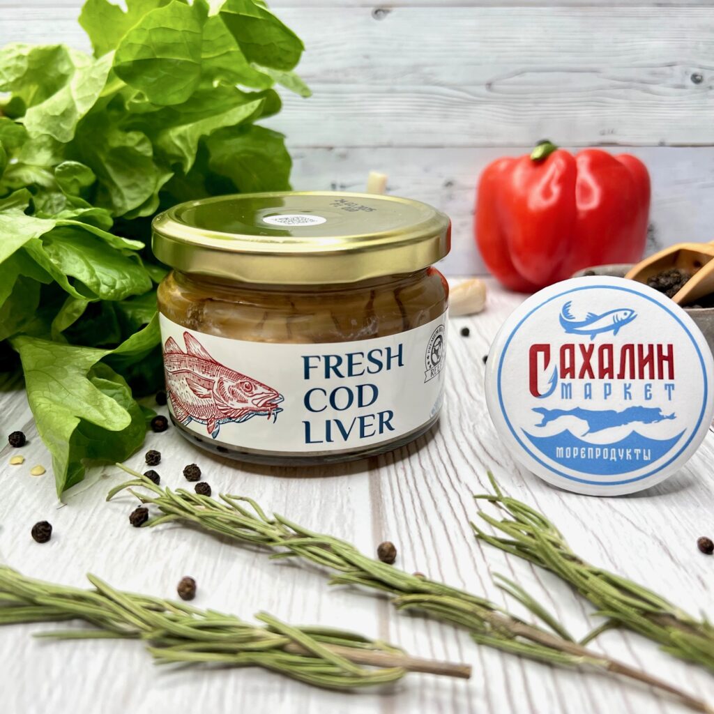 Печень трески Мурманская 240 гр