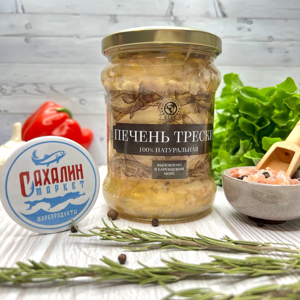 печень трески мурманская 500 гр