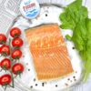 Форель кусок горячего копчения