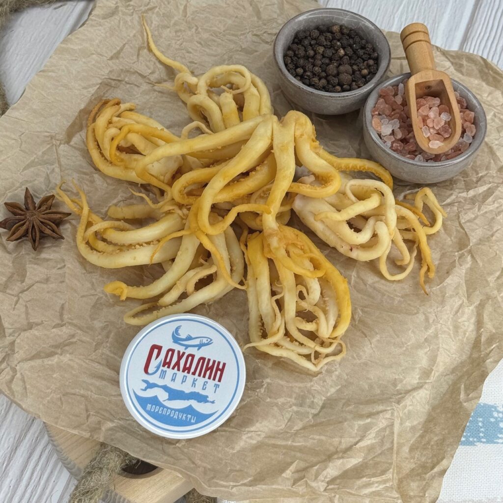 щупальца кальмара горячего копчения