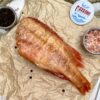 морской окунь горячего копчения
